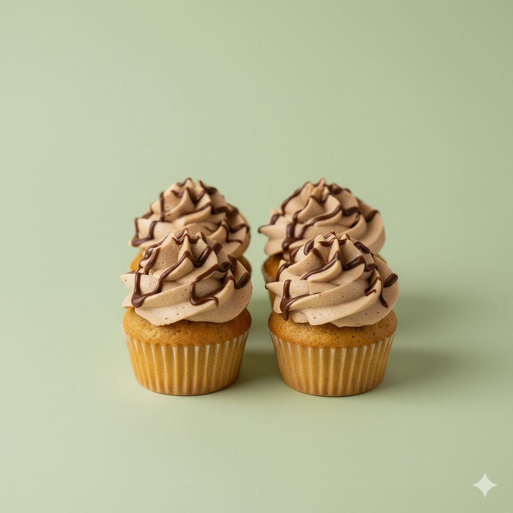 SOLD OUT! Mini Peanut Butter Cupcakes for Dogs - 4 Pack