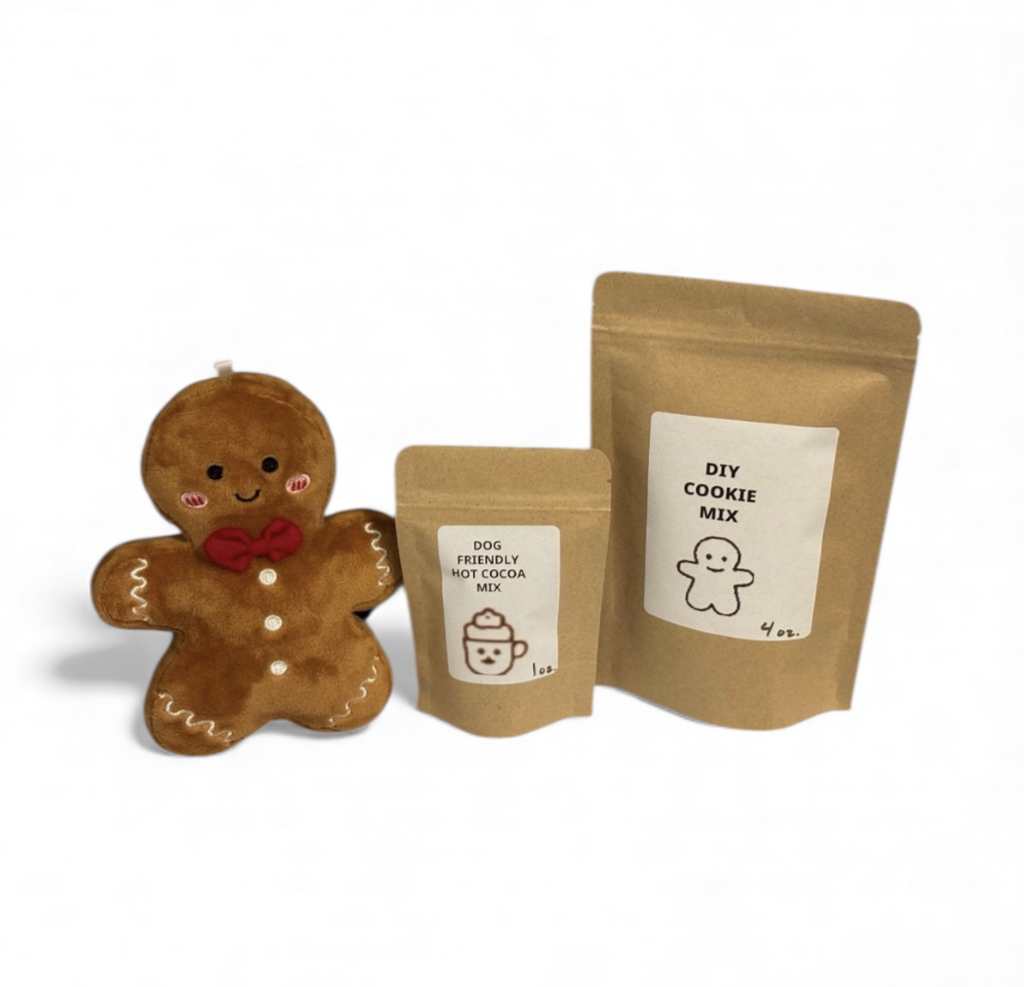 Holiday Baking Fun Box for Dogs - Limited Edition DIY Treats & Toy